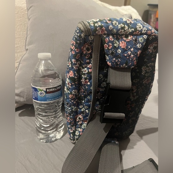 Hanfetch larger Fanny Pack blue floral - Picture 11 of 12